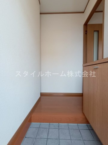 キャプリコーンエス　Ą棟の玄関