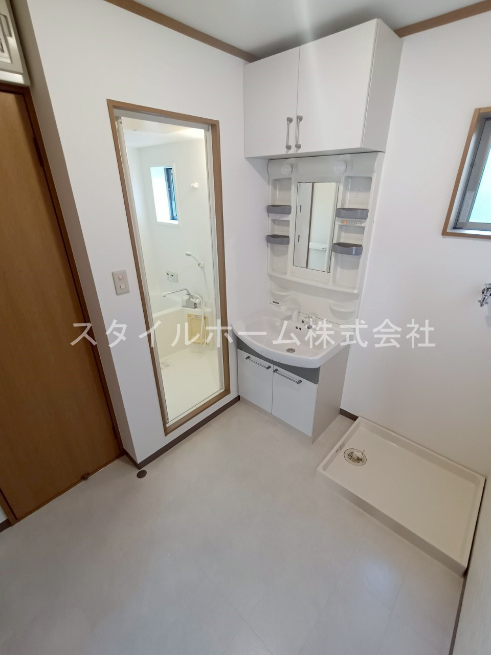 キャプリコーンエス　Ą棟の洗面所