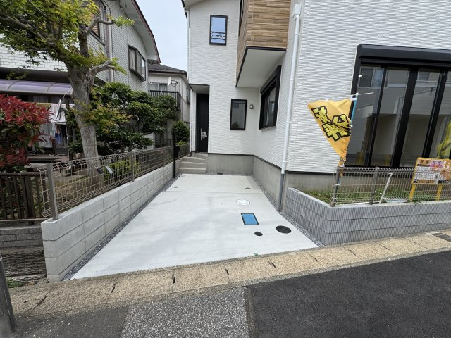 流山市加４丁目新築戸建【流山北小学校：7分】の駐車場|1号棟駐車スペース