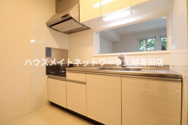 メロディアのキッチン|対面式キッチン