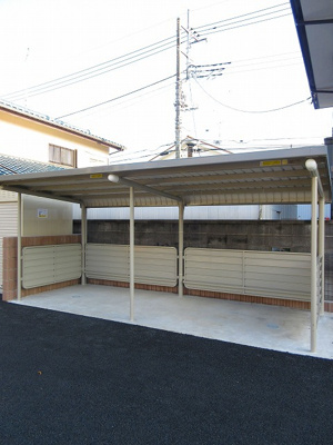 【その他共用部分】 | クリッターカントリー | 駐輪場も完備