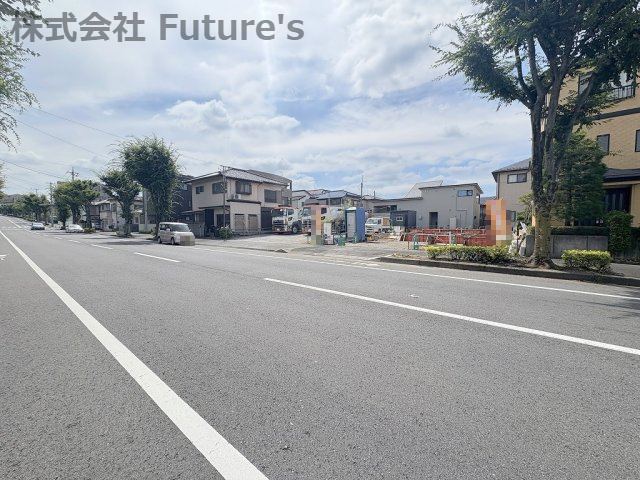 流山市加1丁目　新築戸建　全2棟　B号棟の前面道路含む現地写真|前面道路含む現地写真です。