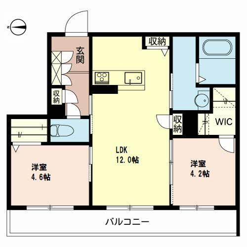 【間取り】 | シャーメゾンFuso