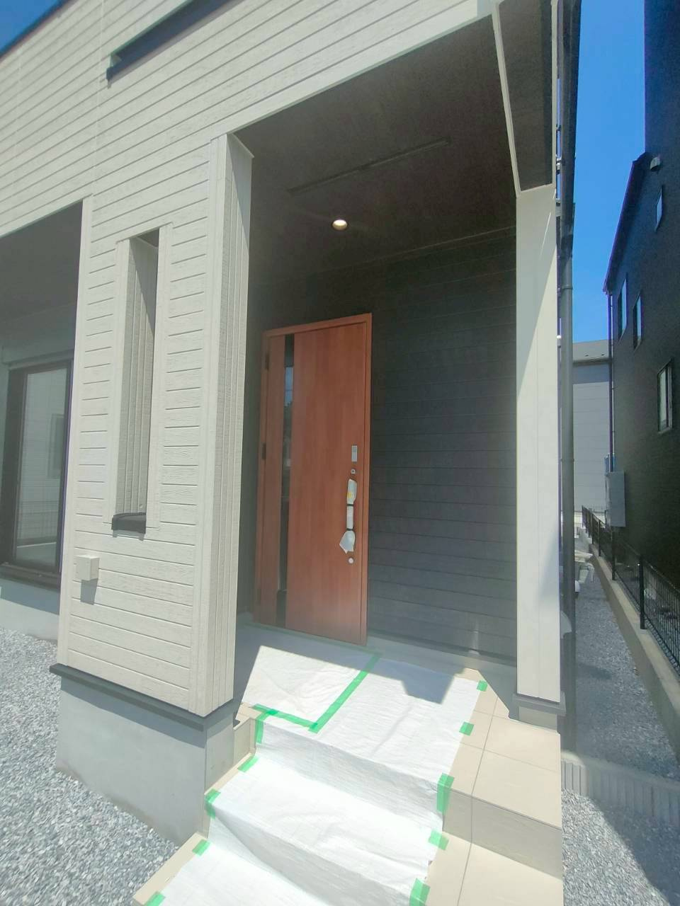 北葛飾郡松伏町　松伏　新築戸建　全5棟の玄関|シンプルで使いやすい玄関です