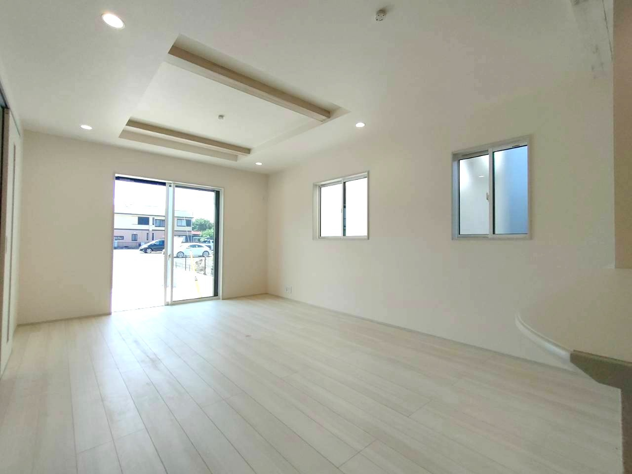 北葛飾郡松伏町　松伏　新築戸建　全5棟の居間・リビング|こちらのリビングで趣味の時間をお楽しみください