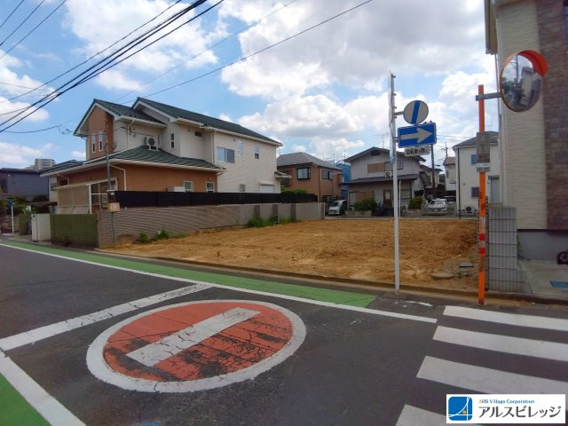 新築／ふじみ野市元福岡1丁目2期　全2棟の前面道路含む現地写真