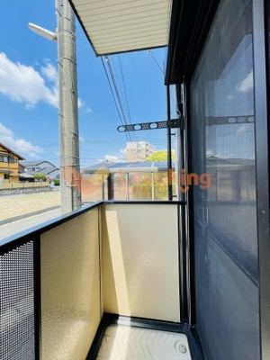 【バルコニー】 | レクルスコートB棟 | バルコニー付きです