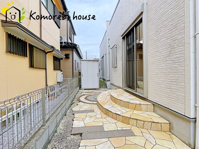 蓮田市西新宿3丁目　中古一戸建ての庭|撮影：'25/10/31