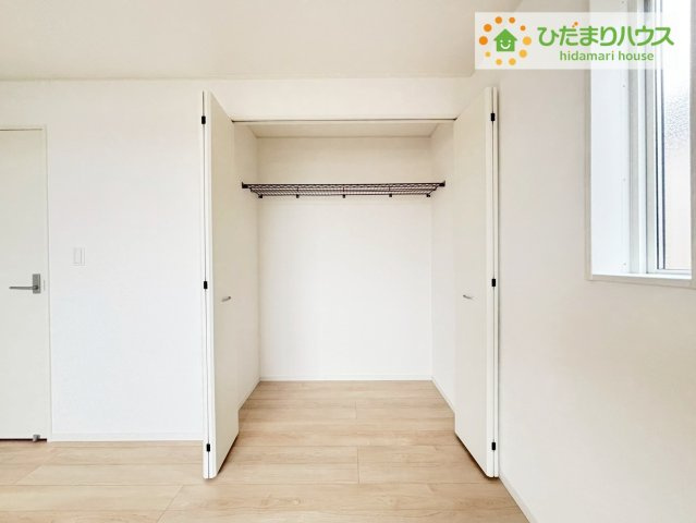 いわき市平下平窪第6　新築戸建　1号棟の収納|洋室A　収納
