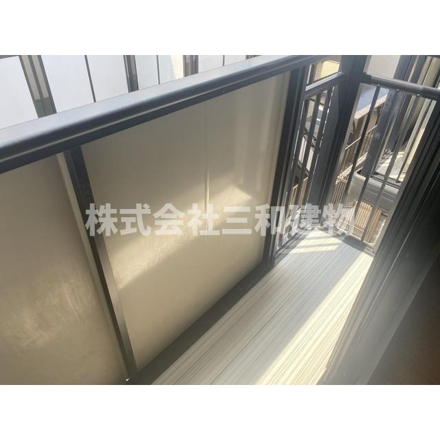 Ｓコートのバルコニー