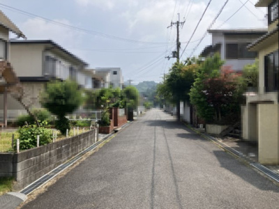 【前面道路含む現地写真】 | 大津市比叡平3丁目21-5　中古戸建 | 2025年07月　撮影
