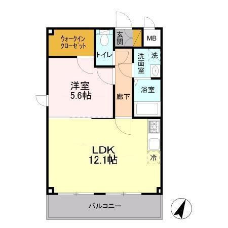 ファースト　クライムの間取り