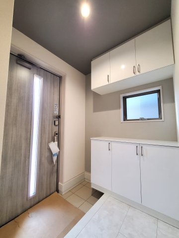 吉川市　保　新築戸建　全2棟　の浴室|追い焚き対応で時間差入浴に便利