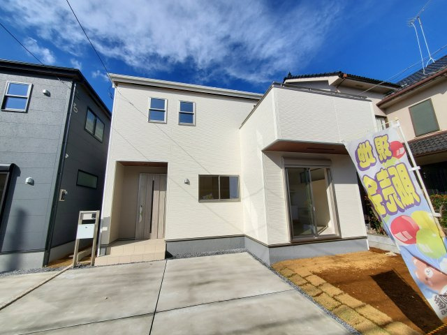 吉川市　保　新築戸建　全2棟　の玄関|シンプルで使いやすい玄関です