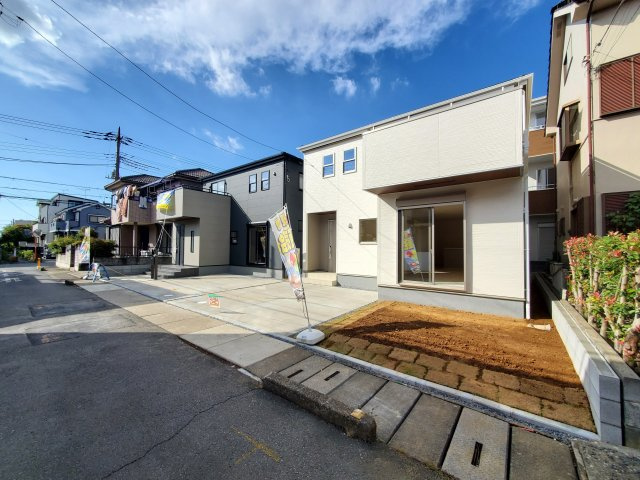 吉川市　保　新築戸建　全2棟　の外観|外観です