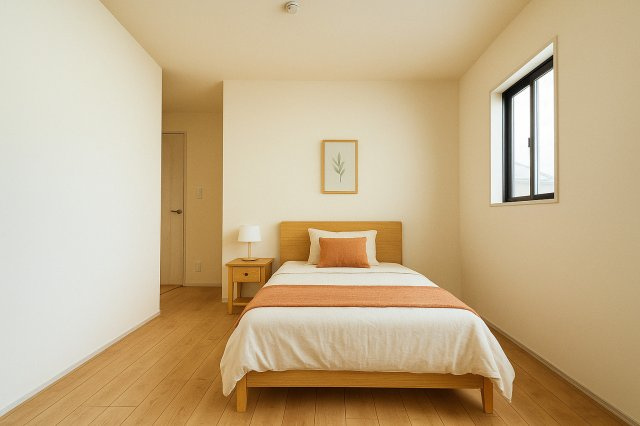 吉川市　保　新築戸建　全2棟　の洋室|広々とした洋室です※家具をCGで加工しており、家具付き販売ではございません。