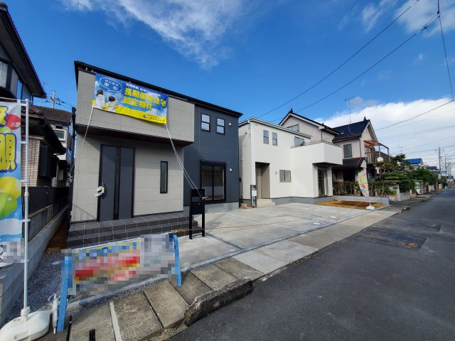 吉川市　保　新築戸建　全2棟　の前面道路含む現地写真|前面道路含む現地写真です