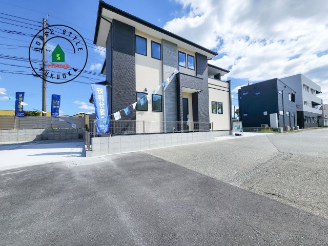 糟屋郡志免町志免中央3丁目第1-2棟（2号棟）の外観|デザイン性のある外観です。