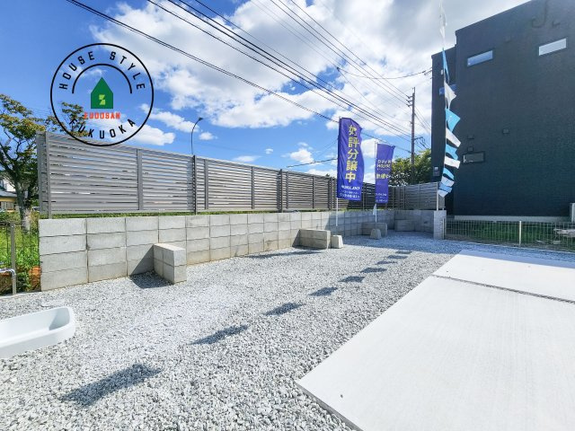 糟屋郡志免町志免中央3丁目第1-2棟（2号棟）の庭|お庭で自由な時間を過ごせます。