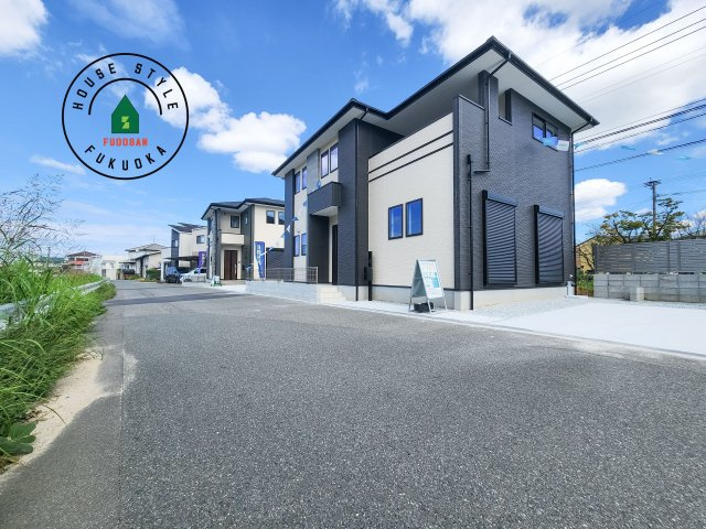 糟屋郡志免町志免中央3丁目第1-2棟（2号棟）の前面道路含む現地写真|見学の時間などお気軽にお問い合わせ下さい。