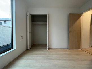 【収納】 | 東大池３丁目　新築戸建 | 大きなクローゼットで収納力があります。