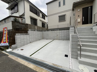 【駐車場】 | 東大池３丁目　新築戸建 | カースペース並列2台分