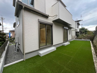 【庭】 | 東大池３丁目　新築戸建 | お庭でBBQなどお楽しみいただけます。