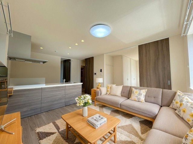 ソルサフィール井の頭の居間・リビング|※家具・家電はイメージです。