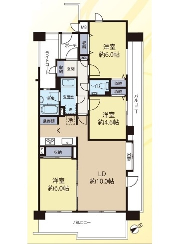 【間取り】の画像