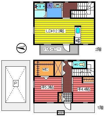 Swedish Maison元町の間取り|☆使いやすいオールフローリングタイプ☆