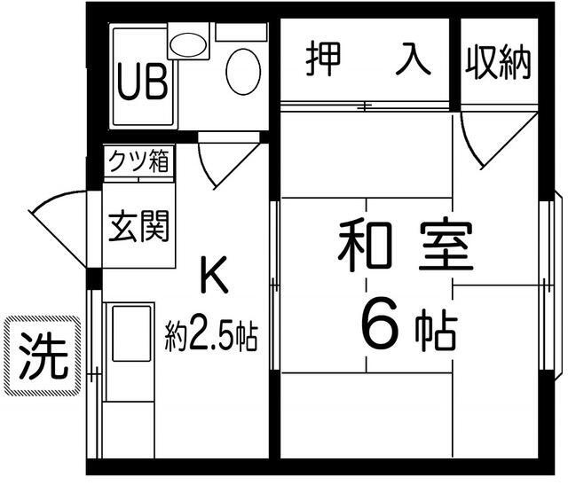 ★人気の１Ｋタイプのお部屋★