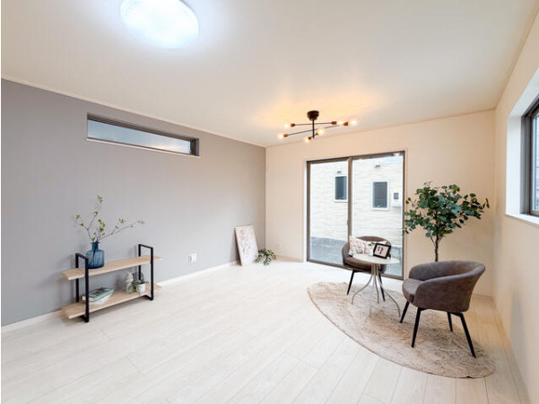 松山市 南梅本町（梅本駅） 2階建 ４ＬＤＫ（A号棟）の区画図|区画図です。
西側です。