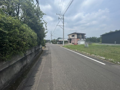 【前面道路含む現地写真】 | 北諸県郡三股町餅原　414万円