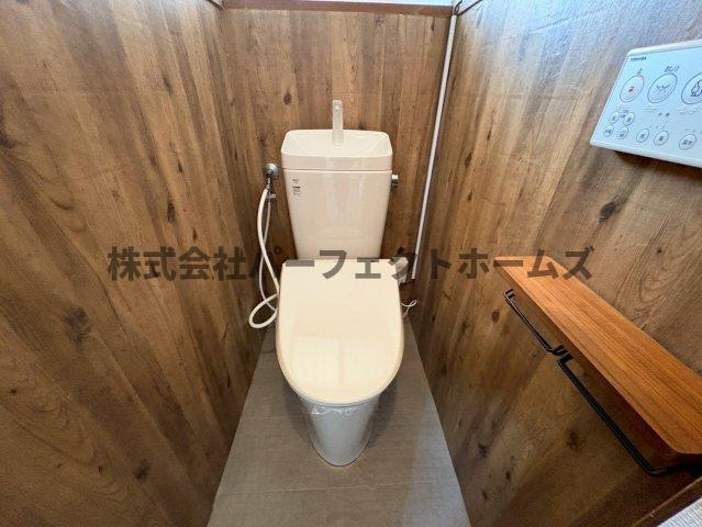 須山町戸建　賃貸のトイレ|トイレもきれいです