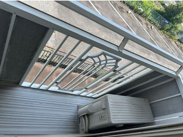 サンシティー宮田のバルコニー