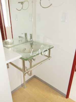 【洗面所】 | Ｂｒａｎｃｈｅ大森山王 | 独立洗面台です。