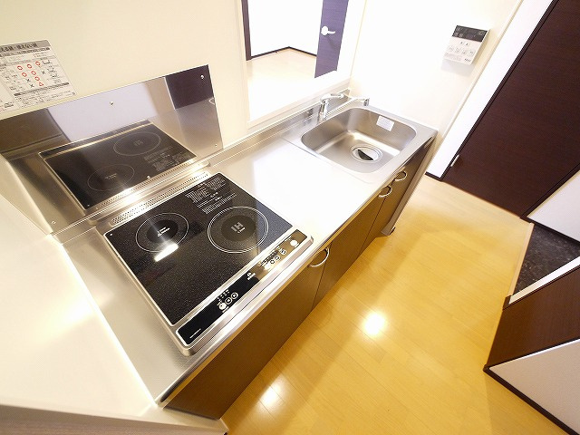 レオネクスト清都Ⅱのキッチン|きれいなキッチンです