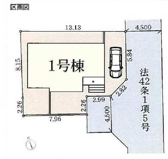 【横浜市旭区川井本町92-17新築戸建て】★仲介手数料無料★（川井小学校・都岡中学校）の区画図