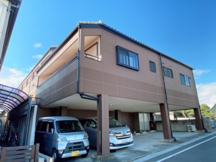ふじが丘貸家の駐車場