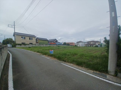 【前面道路含む現地写真】 | 行田市長野3丁目 2900万 土地 