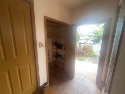 【収納】 | 太田市東長岡町　中古戸建 | 土間収納も付いておりますので靴やアウトドア用品等まとめて収納いただけます。