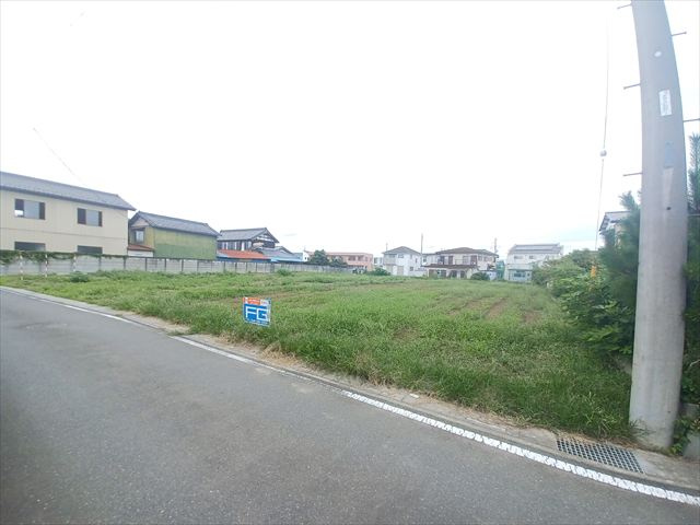 【前面道路含む現地写真】 | 行田市長野3丁目 1500万 土地 