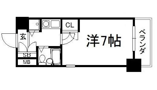 ジョイフル紫野の間取り|【代表的な間取です】