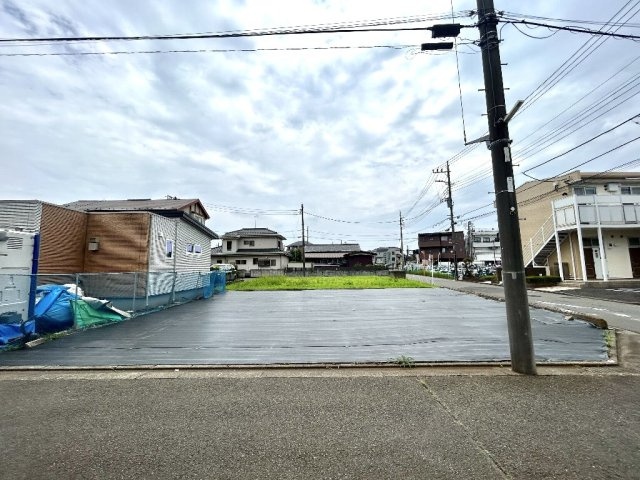 清瀬市上清戸１丁目　土地　西武池袋線　清瀬の外観|北側前面道路より外観を撮影しております。
様々な建築プランに対応可能な敷地面積約50坪でございます。