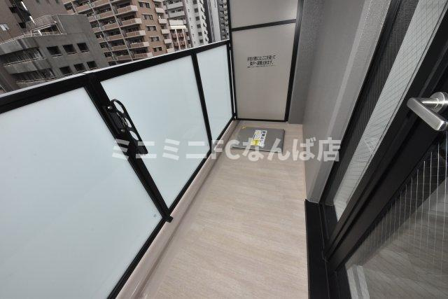 大阪難波Noahのバルコニー