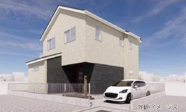 【横浜市瀬谷区橋戸3丁目41-9新築戸建て】★仲介手数料無料★（瀬谷第二小学校・下瀬谷中学校）の外観パース