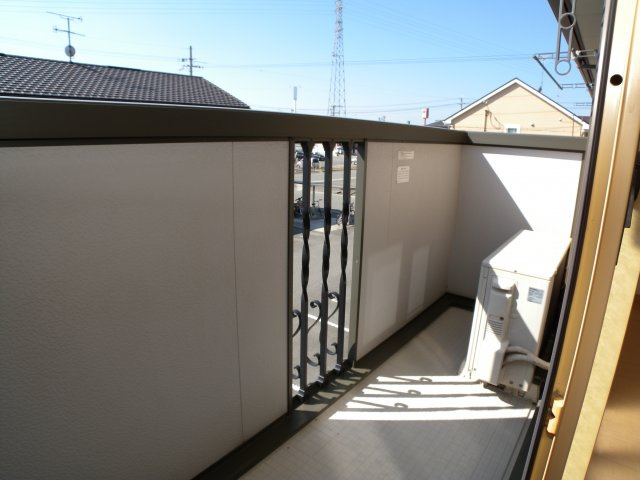 セントラルグレイスのバルコニー