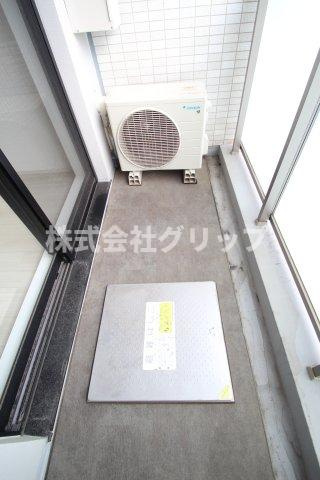 ドゥーエ横濱鶴見のバルコニー