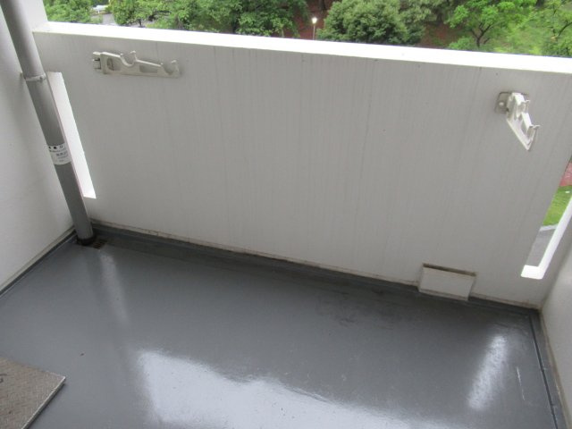 芦屋浜３ＬＤＫ（2街区）のバルコニー|落ち着いた時間を過ごせるバルコニーです