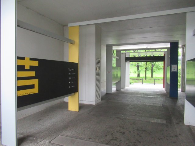 芦屋浜３ＬＤＫ（2街区）のロビー|落ち着いたロビーです